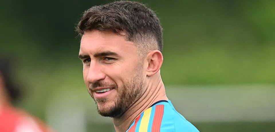 Joueur souriant lors d'une séance d'entraînement