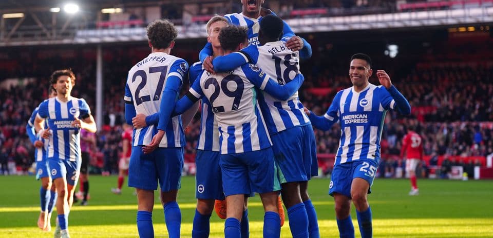 Brighton surclasse Nottingham Forest : Analyse stratégique du match