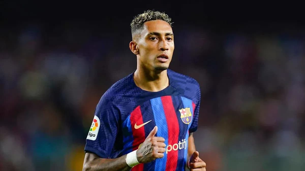 Joueur de Barcelone en action sur le terrain