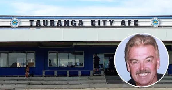 Façade du stade de Tauranga City AFC