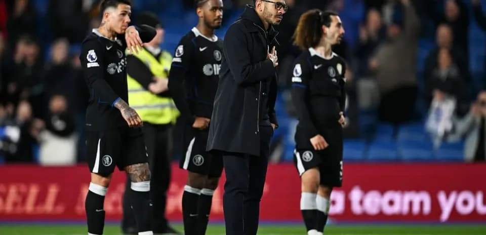 Joueurs de Chelsea saluant les supporters après le match