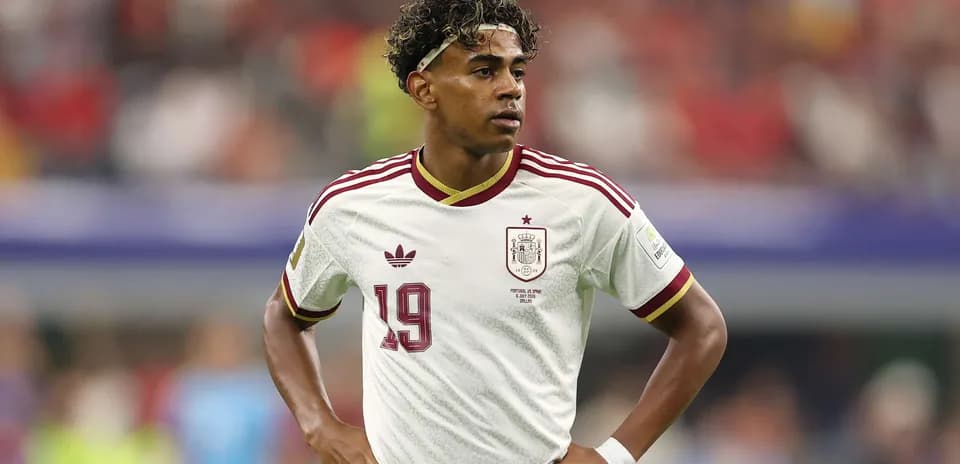 Joueur de l'Espagne en action pendant le match
