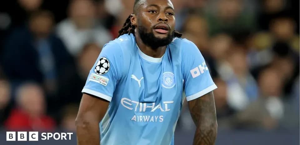 Joueur de Manchester City en action sur le terrain