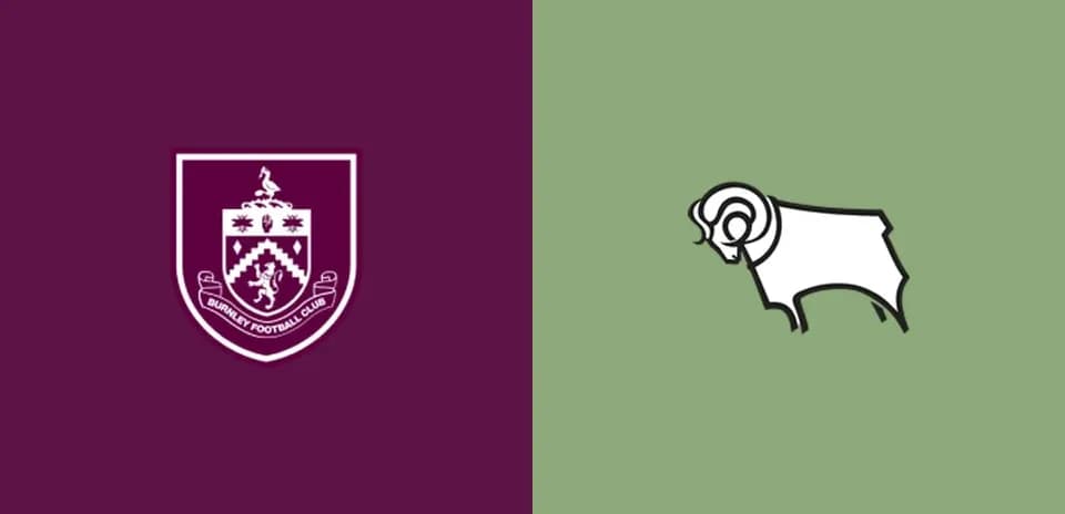 Logos de Burnley FC et Derby County