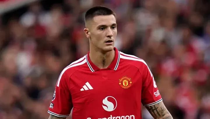 Joueur de Manchester United sur le terrain
