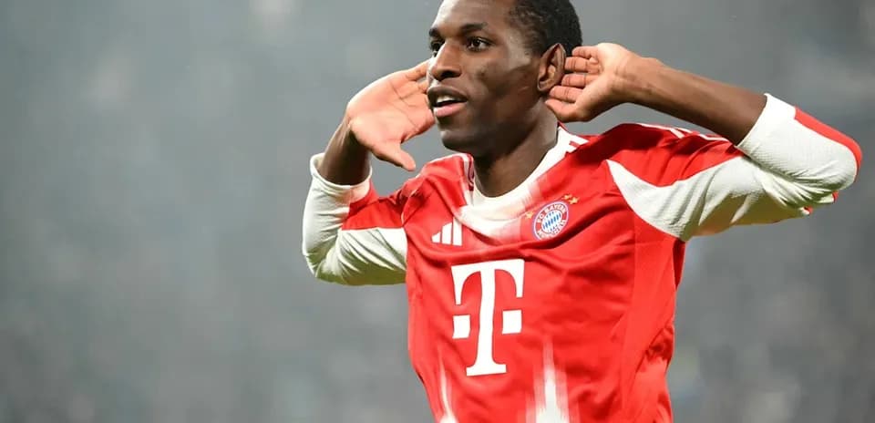 Joueur de Bayern Munich célébrant un but