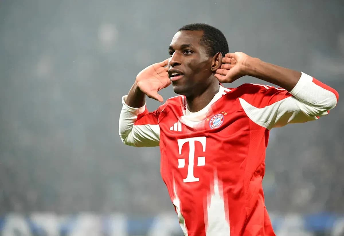 Joueur de Bayern Munich célébrant un but