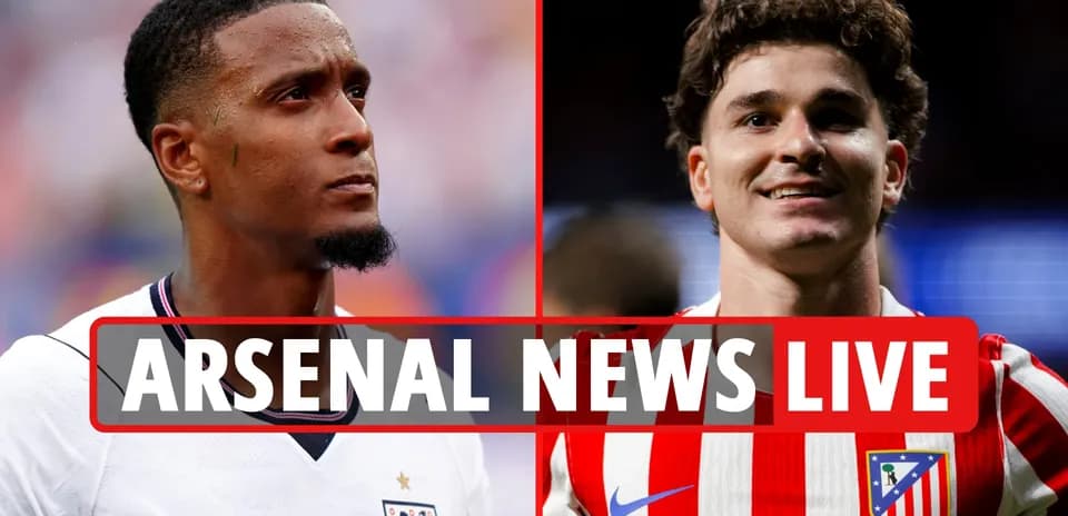 Joueurs d'Arsenal et d'Atletico en avant-match
