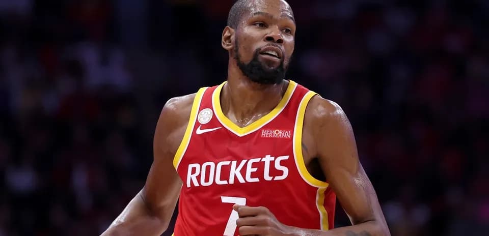 Joueur des Rockets en action sur le terrain