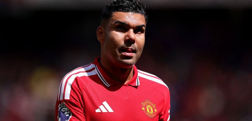 Joueur de Manchester United sur le terrain