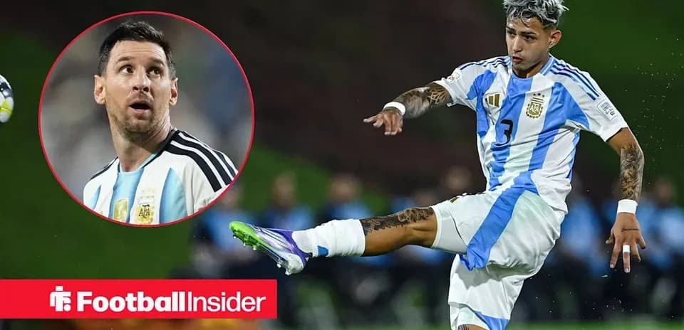 Joueur argentin effectuant un tir pendant un match