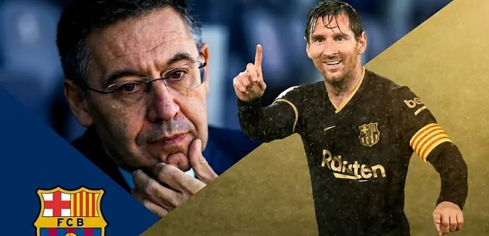 Lionel Messi célébrant un but pour le FC Barcelone