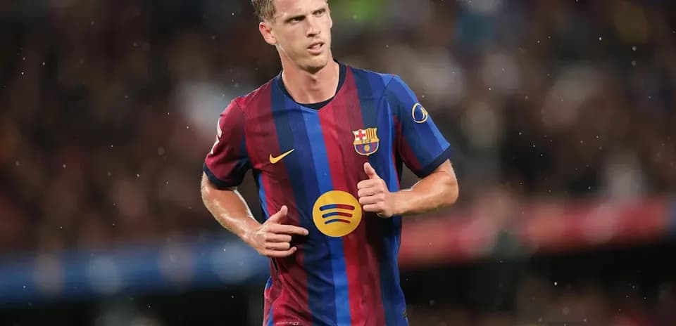 Joueur de Barcelone en action sur le terrain