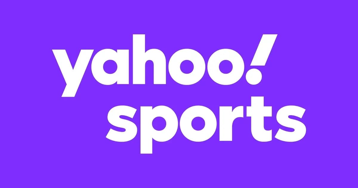 Logo de Yahoo Sports sur fond violet