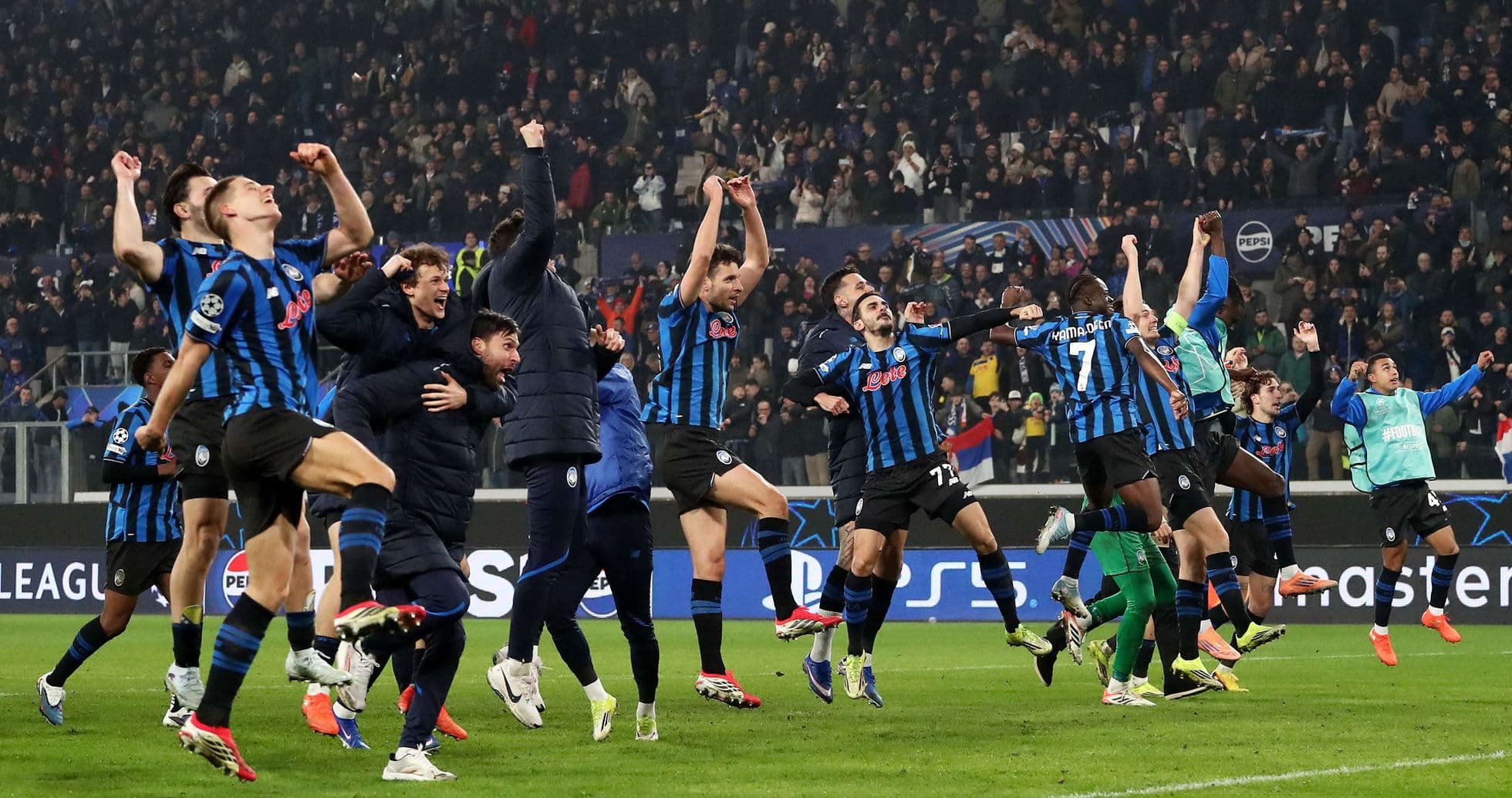 Atalanta domine Dortmund dans un bras de fer stratégique