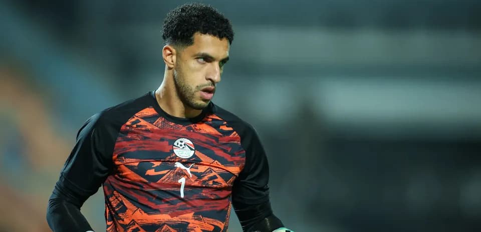 Gardien de but s'échauffant avant le match