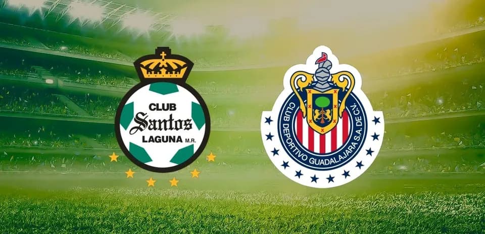 Logos de Santos Laguna et Guadalajara Chivas