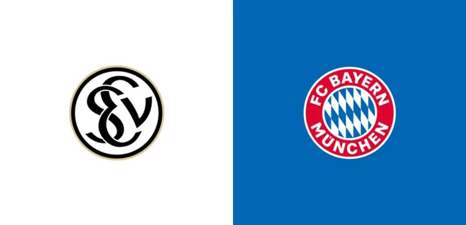 Logos de SC Verl et FC Bayern Munich
