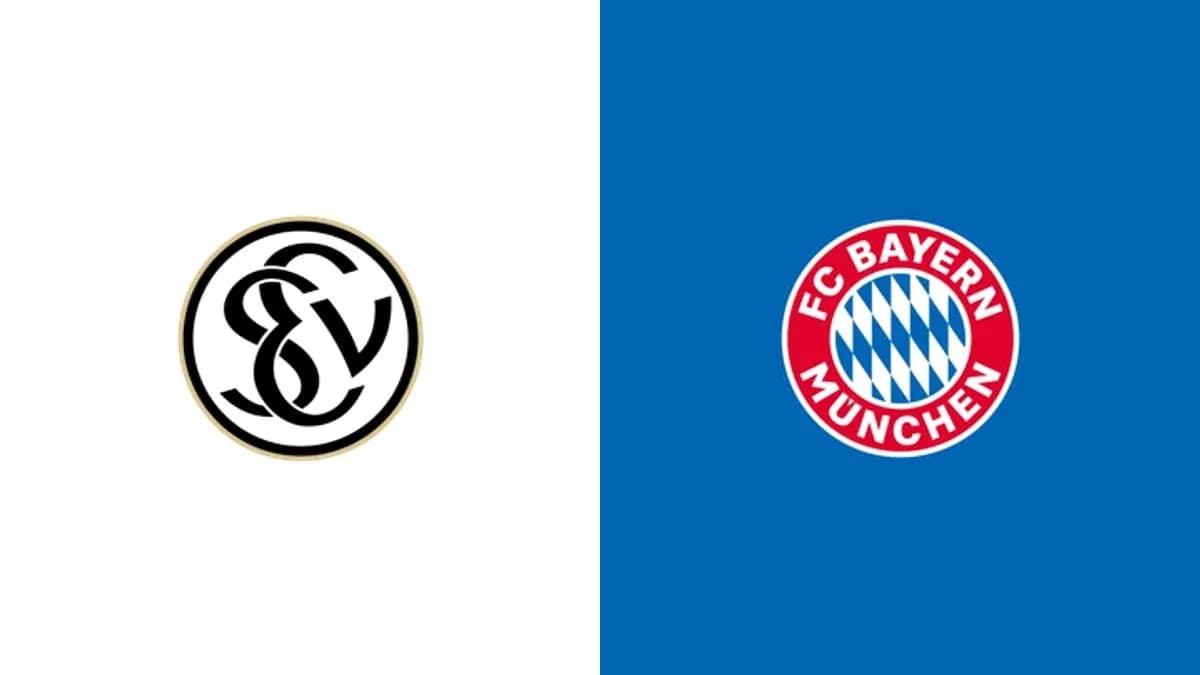 Logos de SC Verl et FC Bayern Munich