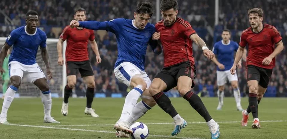 Deux joueurs en compétition pour le ballon