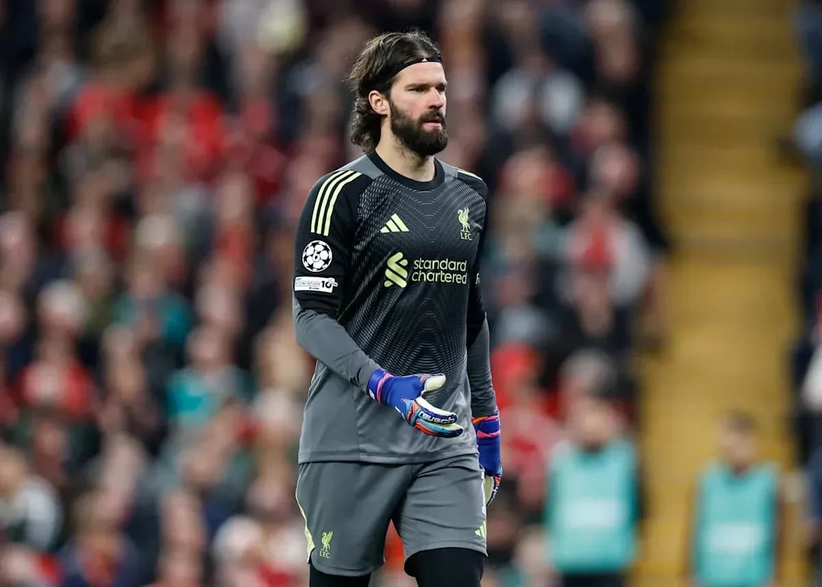 Gardien de but de Liverpool lors d'un match