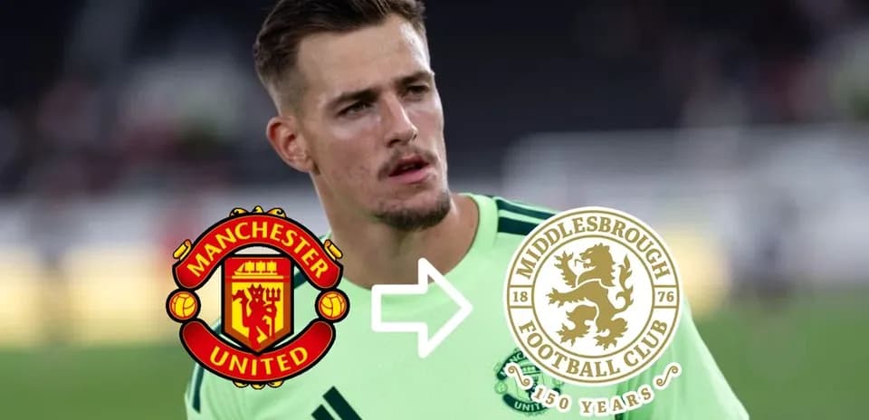 Joueur en maillot vert avec logos de clubs en arrière-plan