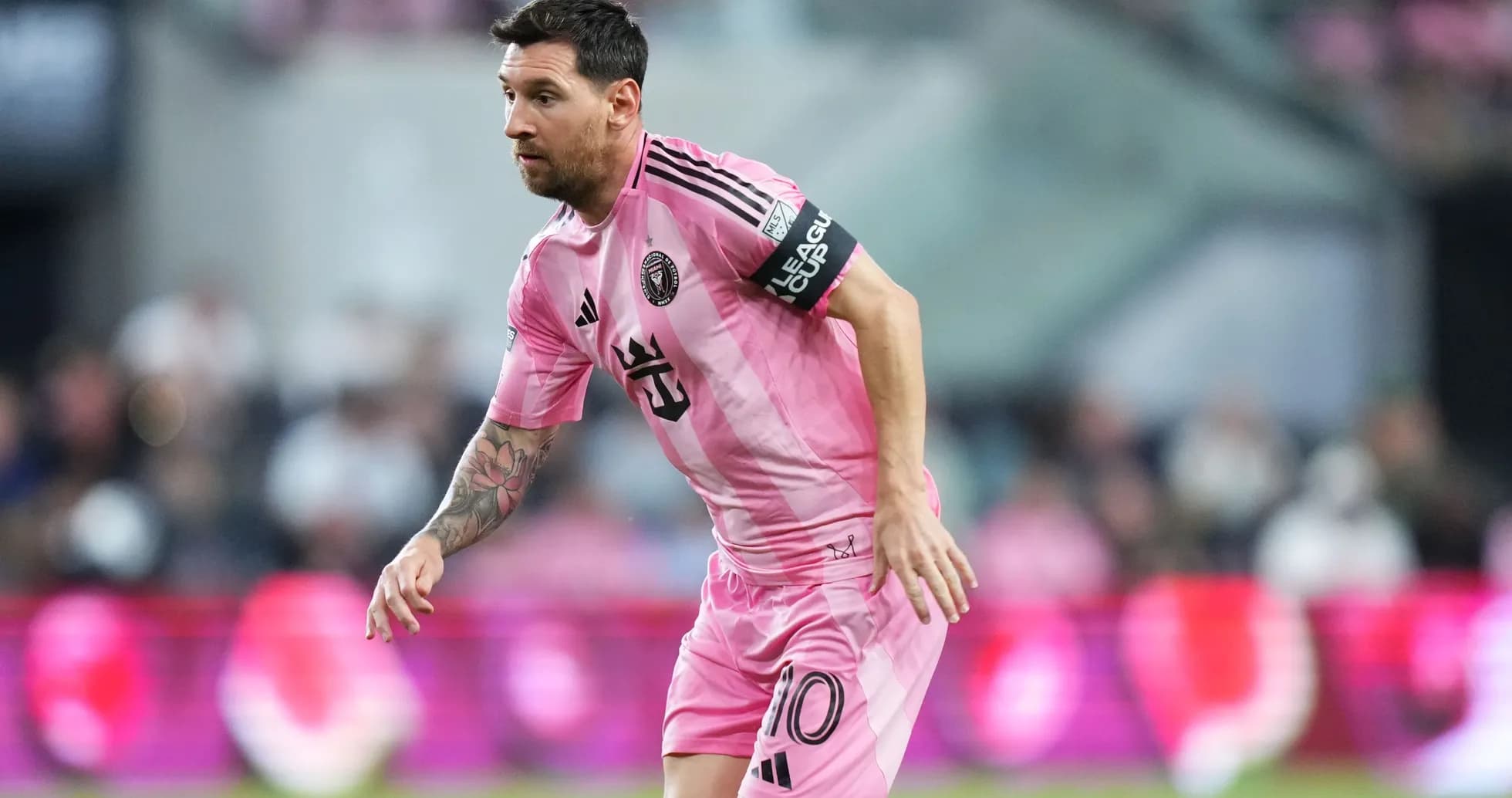 Lionel Messi en action avec l'Inter Miami