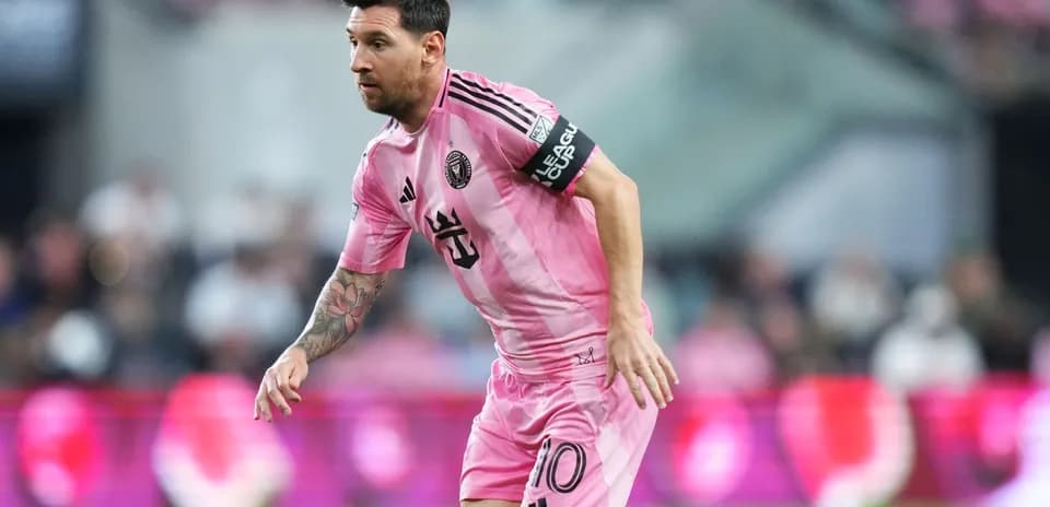 Lionel Messi en action avec l'Inter Miami