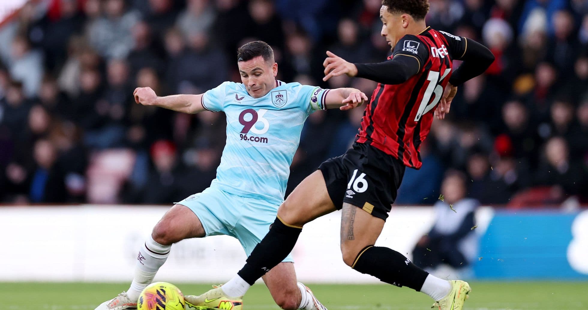 Burnley vs Bournemouth : état des effectifs pour la rencontre