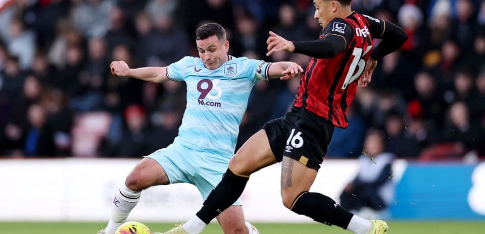 Burnley vs Bournemouth : état des effectifs pour la rencontre