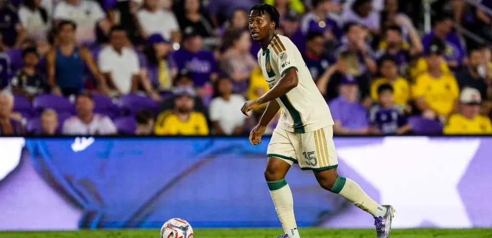 Joueur d'Atlanta United FC en action