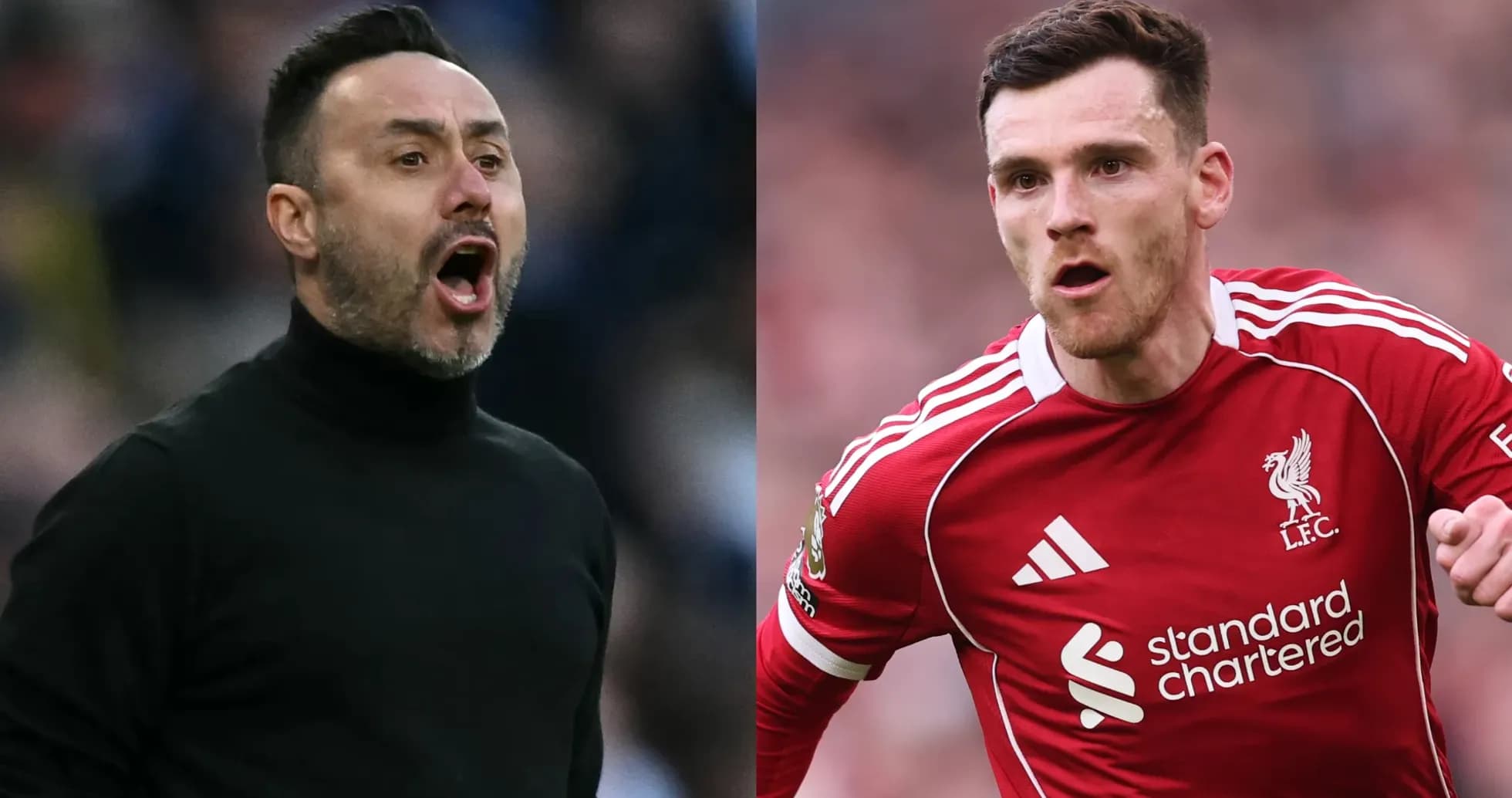Entraîneur et joueur de Liverpool lors d'un match