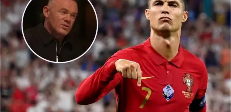 Cristiano Ronaldo gesturing during a match
