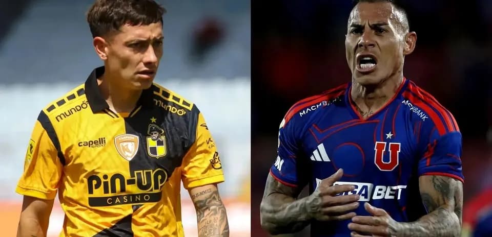 Joueurs de Coquimbo Unido et Universidad de Chile