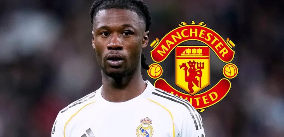 Joueur de football en maillot du Real Madrid