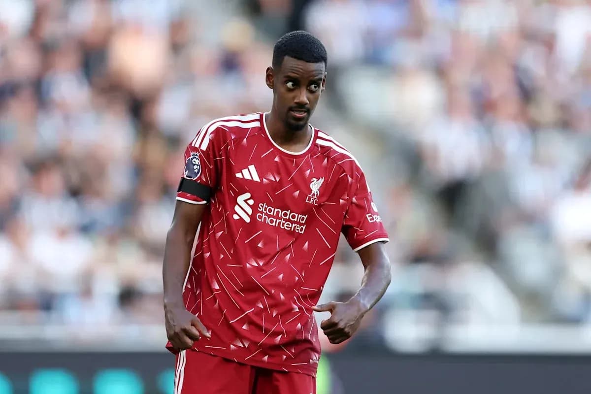 Joueur de Liverpool en action sur le terrain