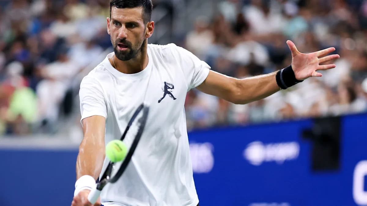 Novak Djokovic fait le point sur sa forme avant son premier match depuis son élimination surprise à l'US Open