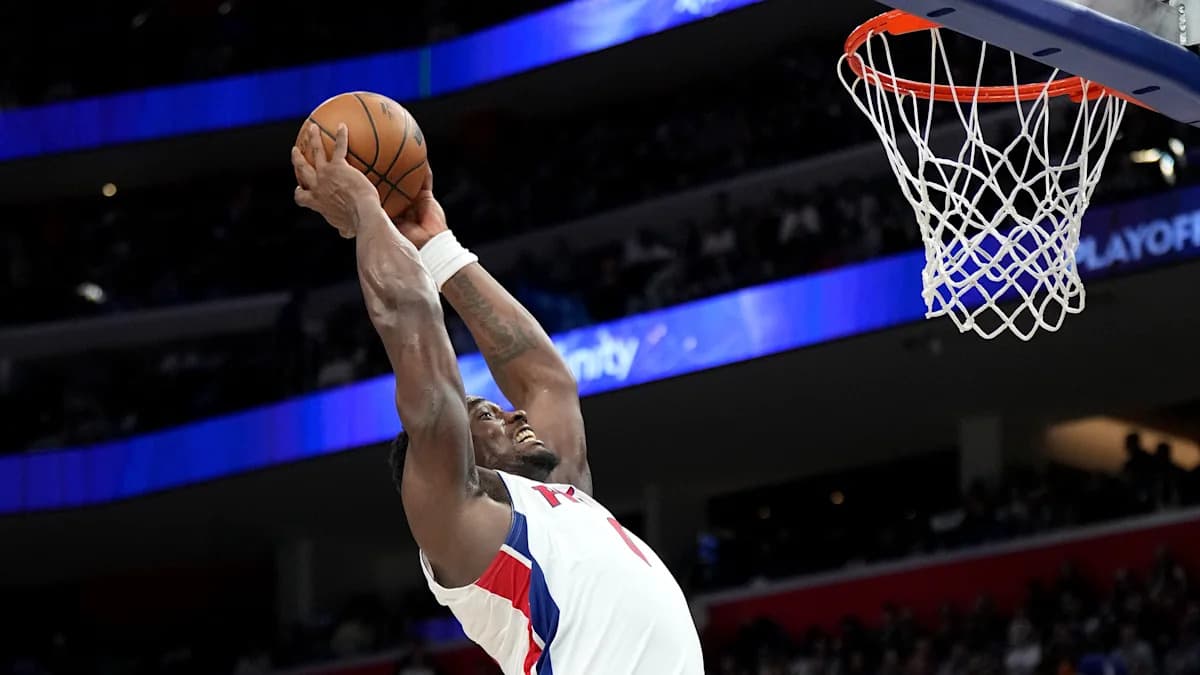 Pourquoi les Pistons ont investi 200 millions sur Jalen Duren malgré ses difficultés en playoffs