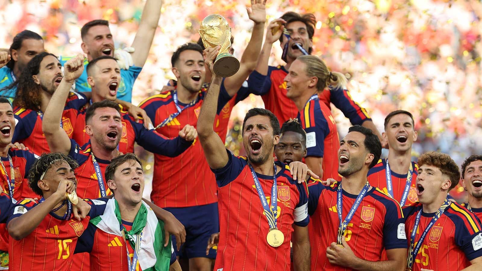 L'Espagne établit un nouveau record d'invincibilité en battant l'Argentine en finale de la Coupe du Monde 2026