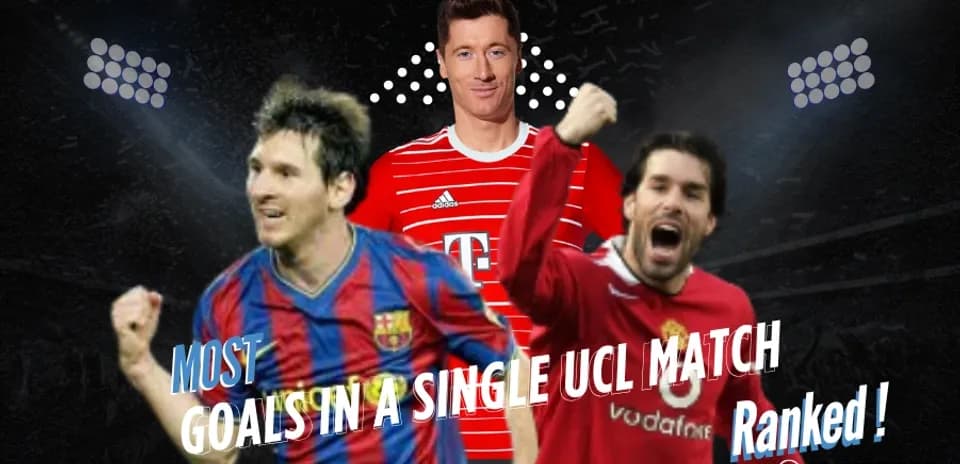 Les joueurs ayant marqué le plus de buts en un seul match de Ligue des Champions