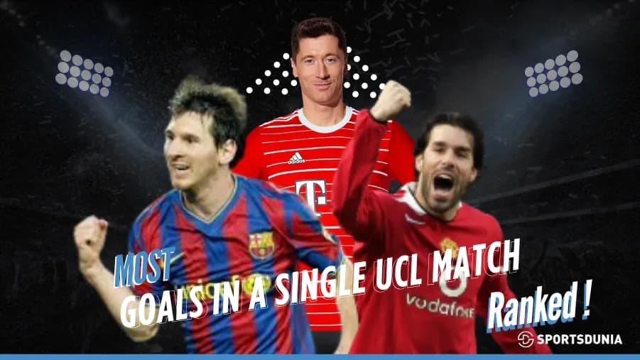 Les joueurs ayant marqué le plus de buts en un seul match de Ligue des Champions