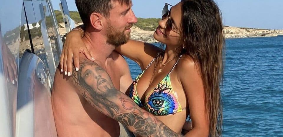 Lionel Messi célèbre l'anniversaire de sa femme avec un message émouvant sur Instagram