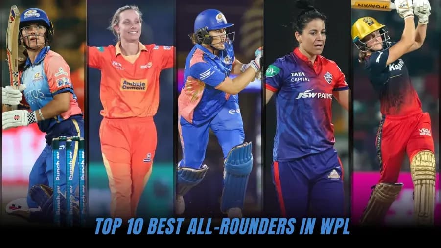 Top 10 Meilleures All-Rounders dans la WPL (Classement)