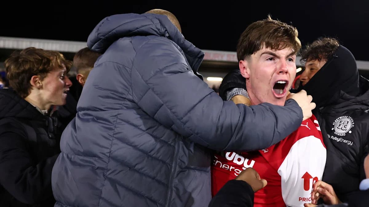 Une nuit historique pour Fleetwood face à Arsenal en Coupe de la Ligue