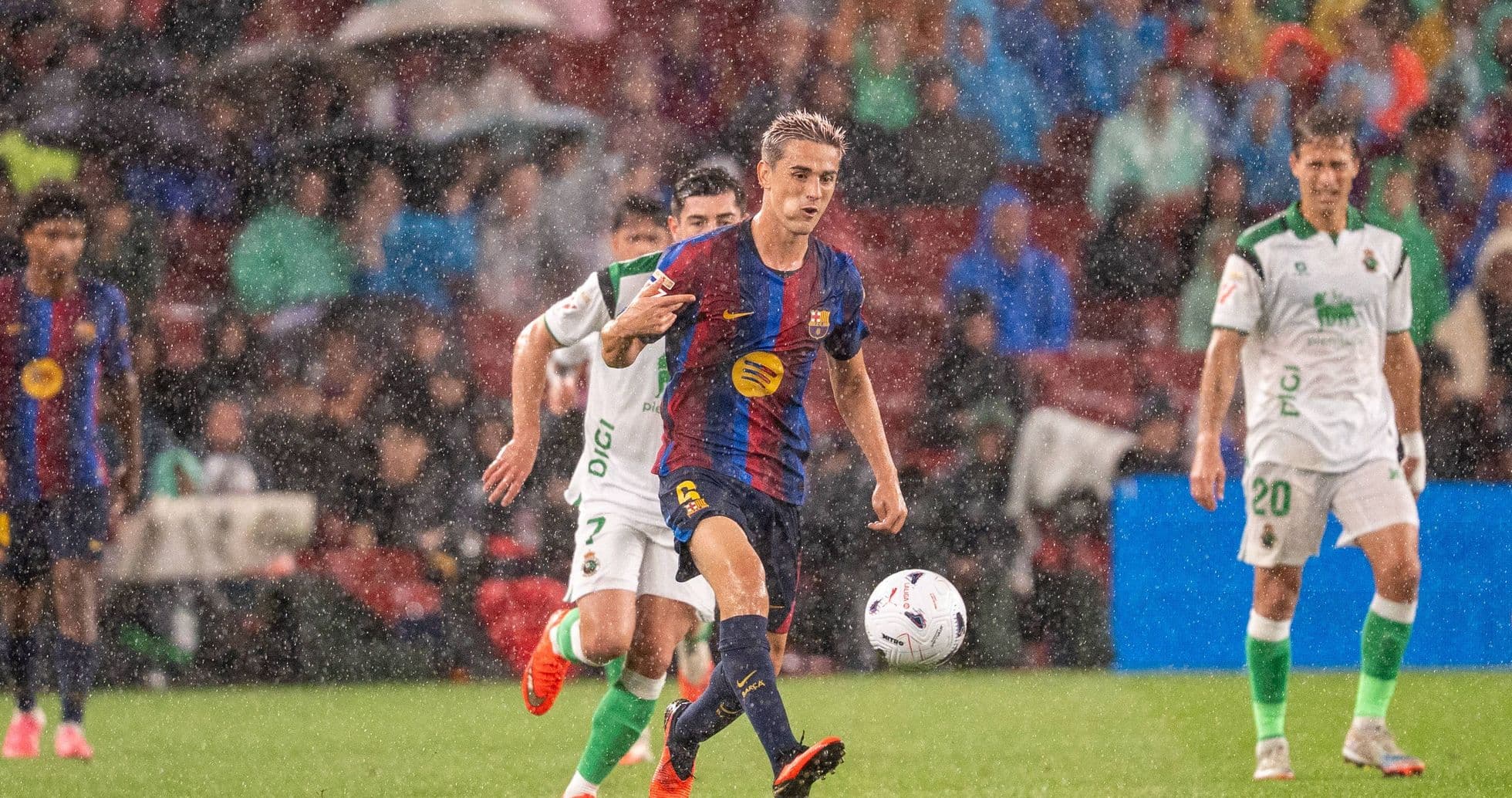 Gavi revient de blessure et célèbre la victoire écrasante du FC Barcelone