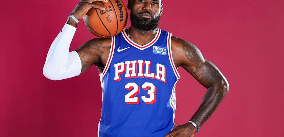 LeBron James affronte une arthrite chronique au pied gauche en début de saison avec les 76ers
