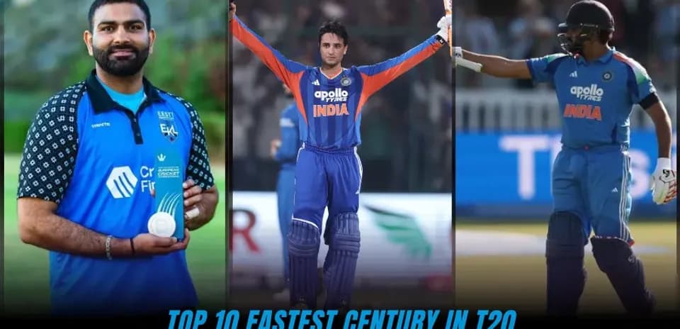 Top 10 des Centuries les Plus Rapides en T20 International (Mise à Jour 2026)