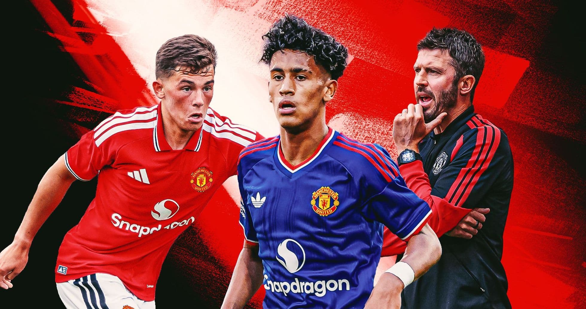 Les cinq talents de l'académie de Manchester United prêts à combler les lacunes cette saison