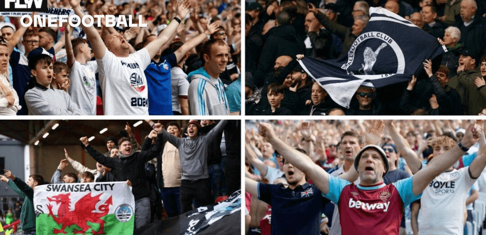 12 clubs du Championship autrefois connus sous un nom différent