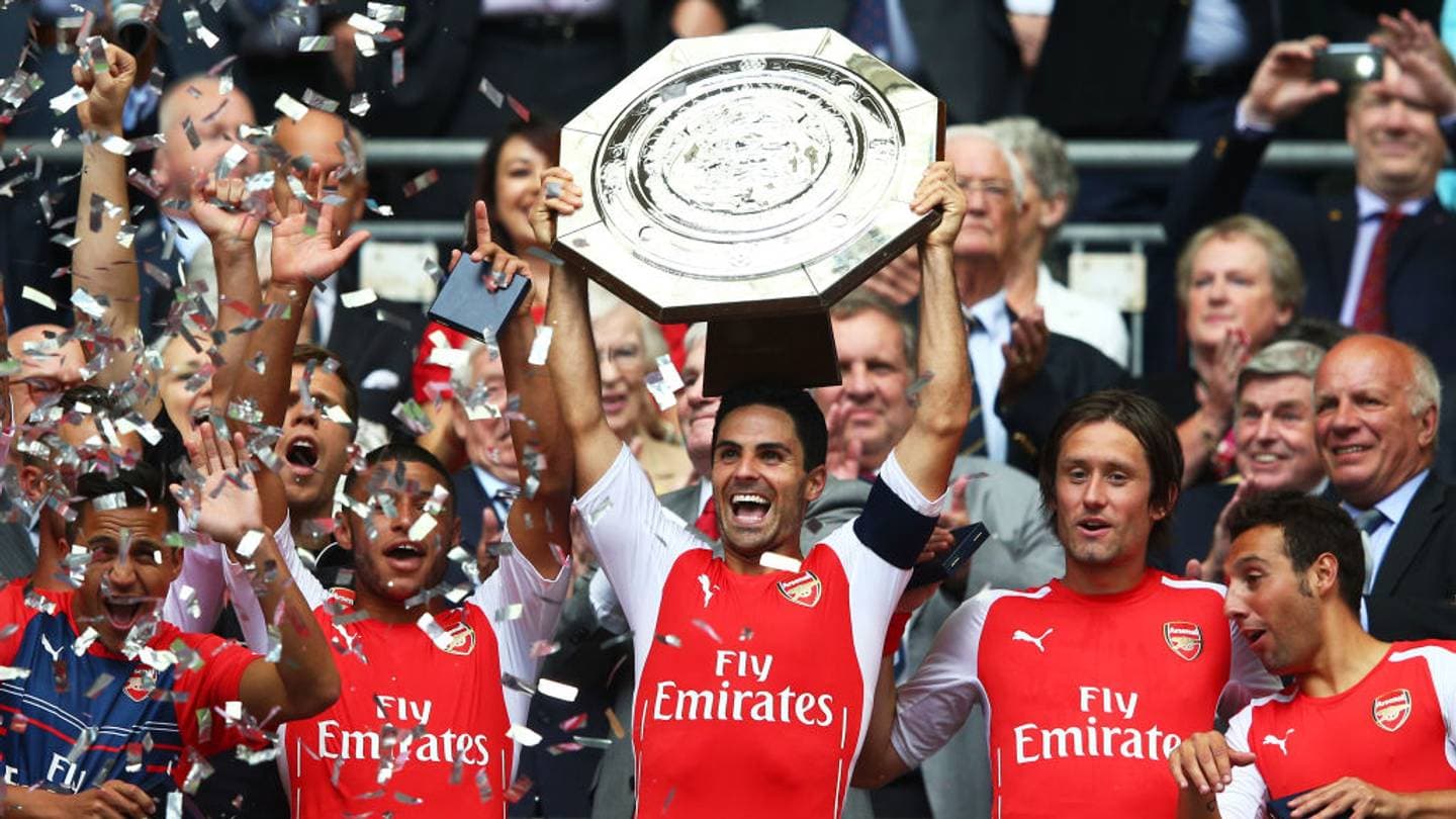 Le bilan d'Arsenal en Premier League après chaque victoire en Community Shield Le bilan d'Arsenal en Premier League après chaque victoire en Community Shield